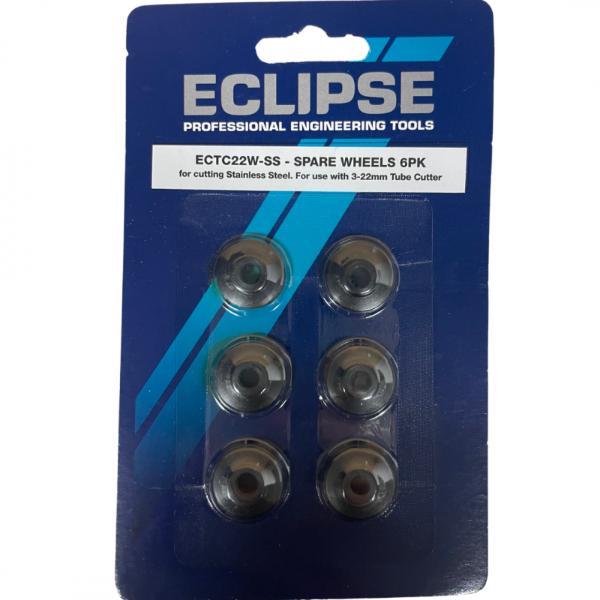 ECTC32W-SS - Eclipse 6pc Spare Tube Cutter Wheels