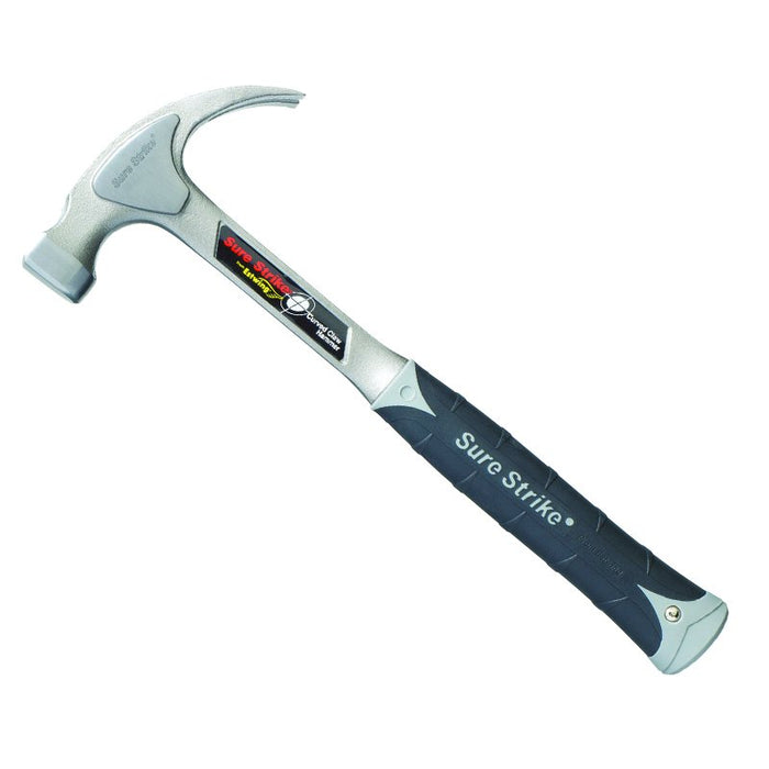 EMR20C - Estwing 20oz Surestrike Curved Claw Hammer, Steel Shaft