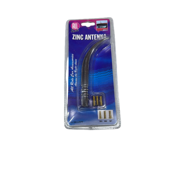 AR36204 - All Ride Antenna Aerial Mast Zinc Curve Large