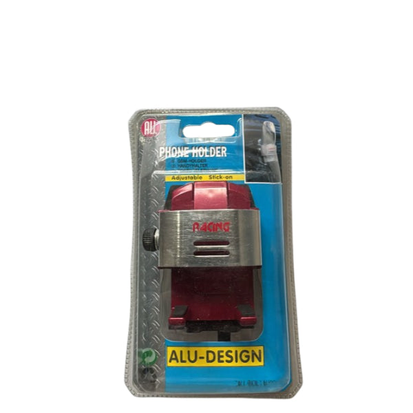 AR88965 - All Ride Mobile Phone Holder 'Racing' Aluminium-Red