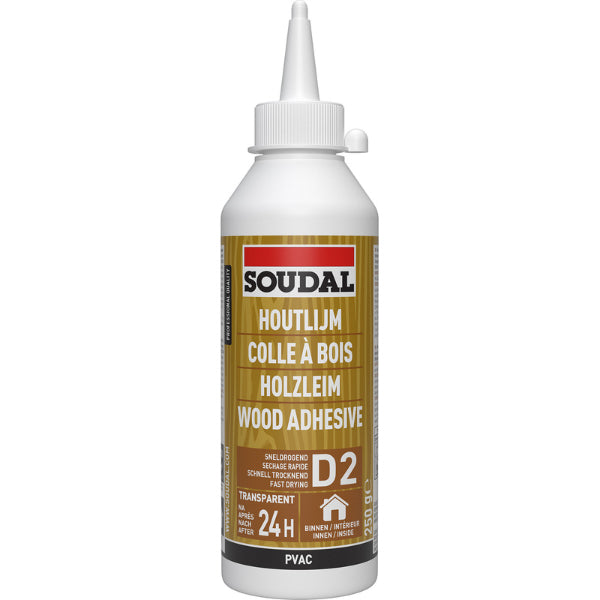 100055 - Wood Adhesive D2 Soudal 250g