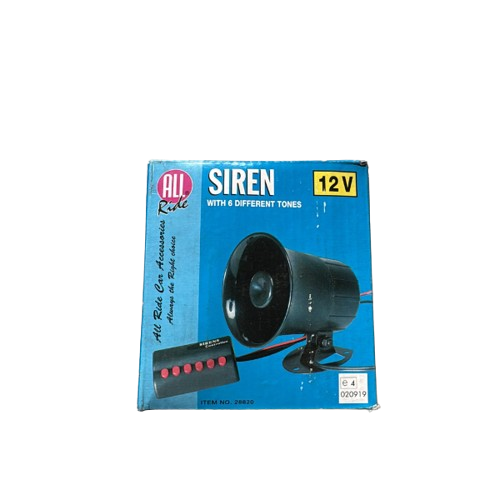 AR28820 - All Ride Siren 12v '6 Tones'