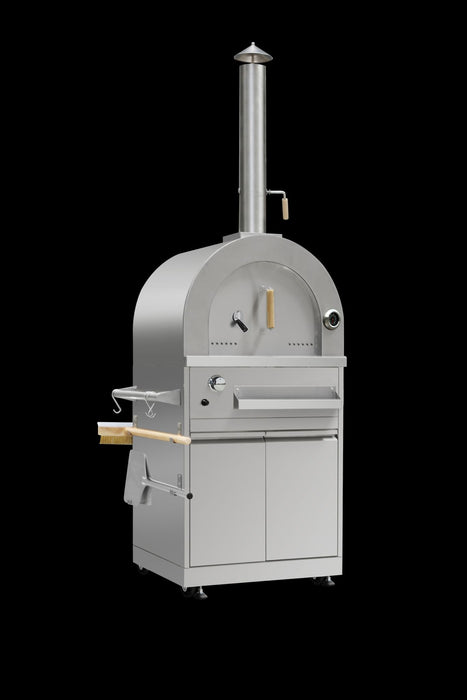 CT0261  - Pizza Oven - Stainless Steel, Gas & Wood Powered