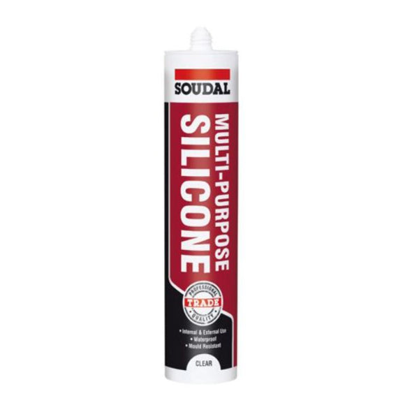121644 - SOUDAL Trade Multi Purpose Silicon Clear 270ml