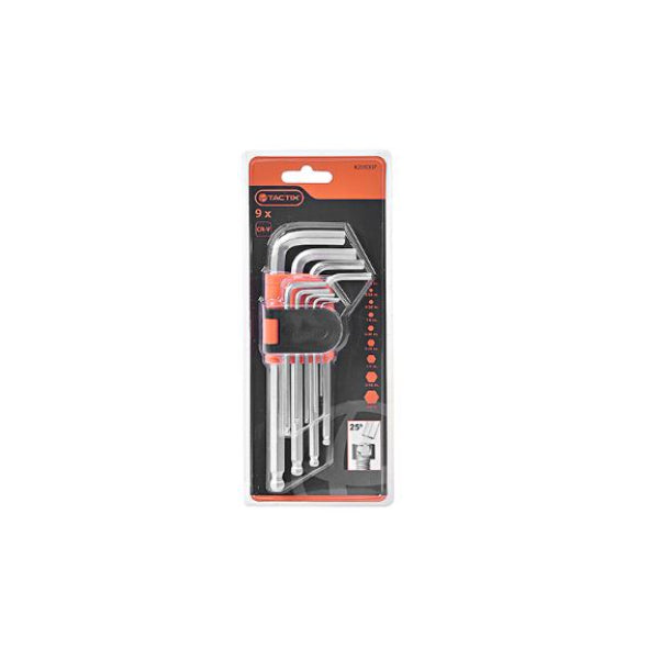 206007 - 9pc Ball Pein Hex Key Set SAE