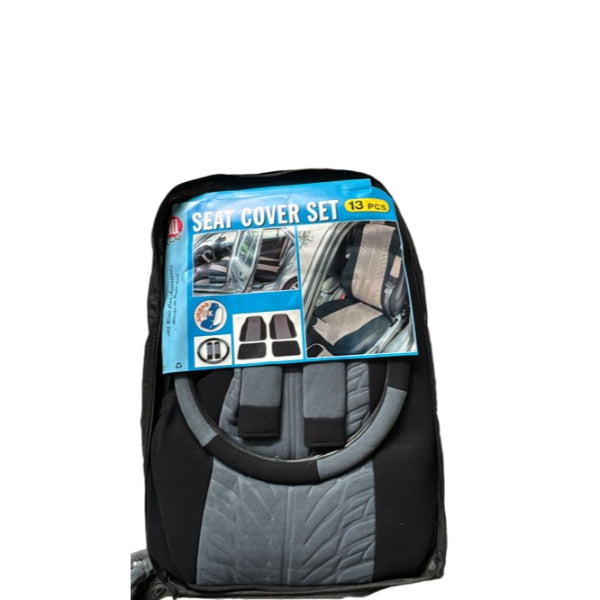 AR27624 - All Ride Seat And Steering Cover Set With Mats 13pc Grey