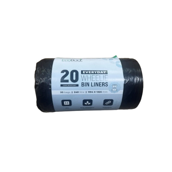 241 - Wheelie Bin Liners 20 Bags