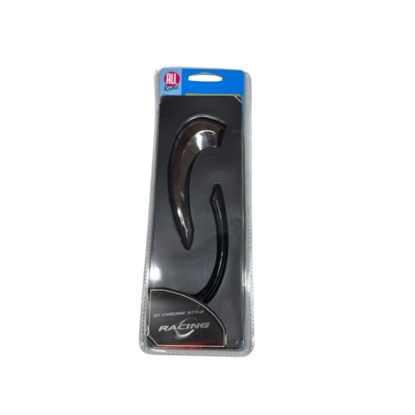 AR36415 - All Ride Deco Badge Chrome 3d 'Eyebrow'