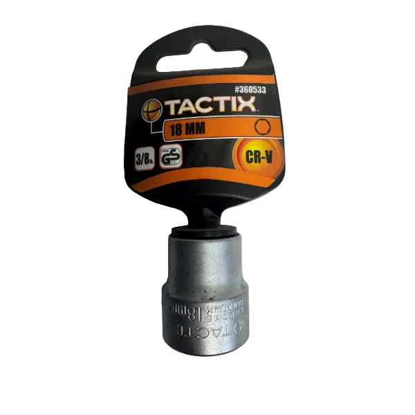 360533 - 3/8 Inch Dr Socket 18mm 6PT