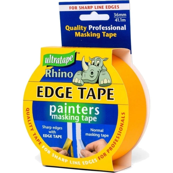 00593641YERH - Painters Yellow Masking Tape Edge Tape 36mm x 41.1mm
