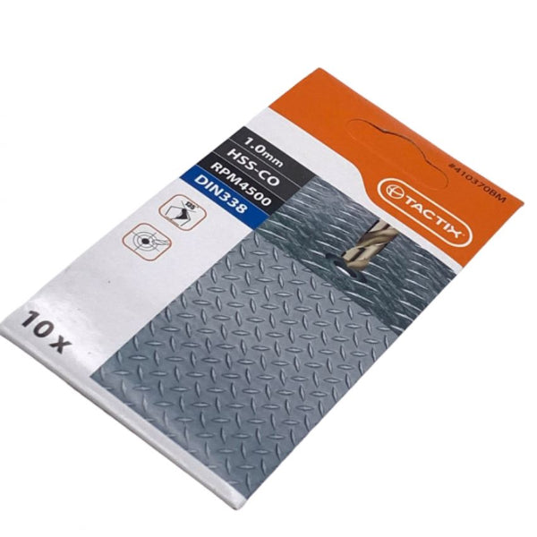 410370BM - Cobalt HSS Twist Drill Bit Set 1mm