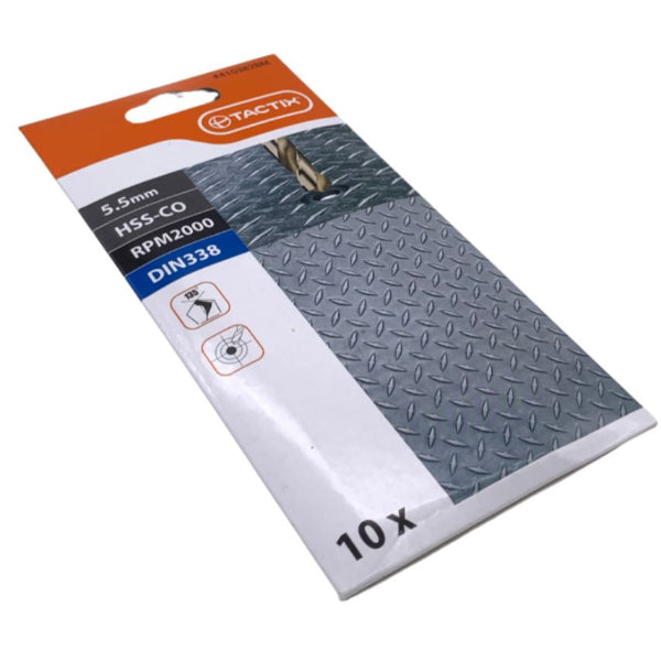 410382BM - Cobalt HSS Twist Drill Bit Set 5.5mm