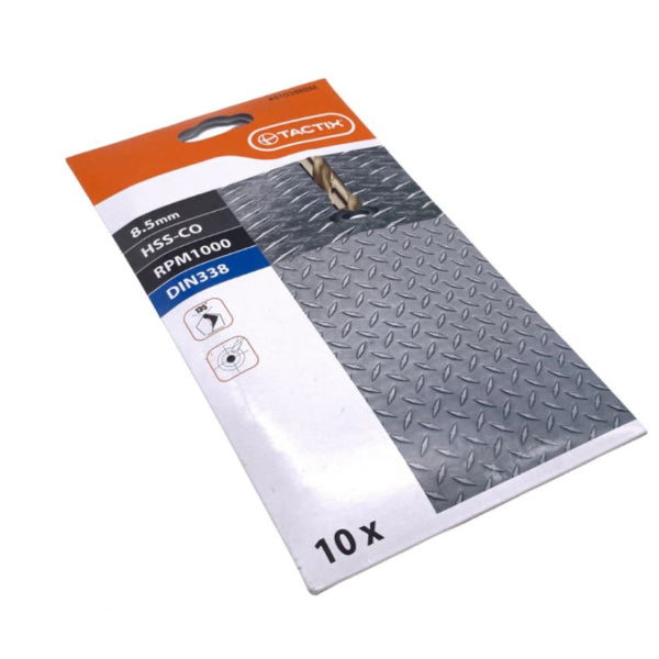 410388BM - Cobalt HSS Twist Drill Bit Set 8.5mm