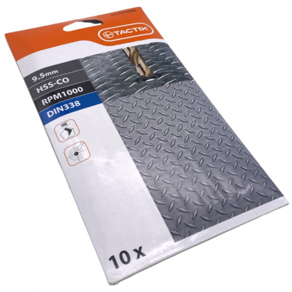 410389BM - Cobalt HSS Twist Drill Bit Set 9mm