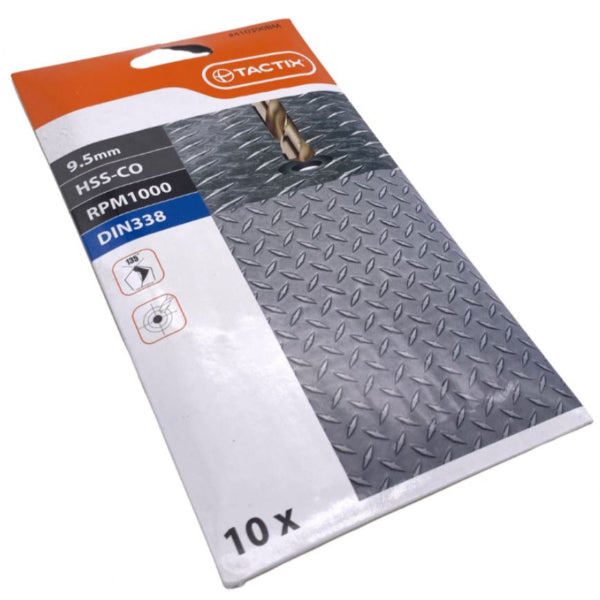 410390BM - Cobalt HSS Twist Drill Bit Set 9.5mm