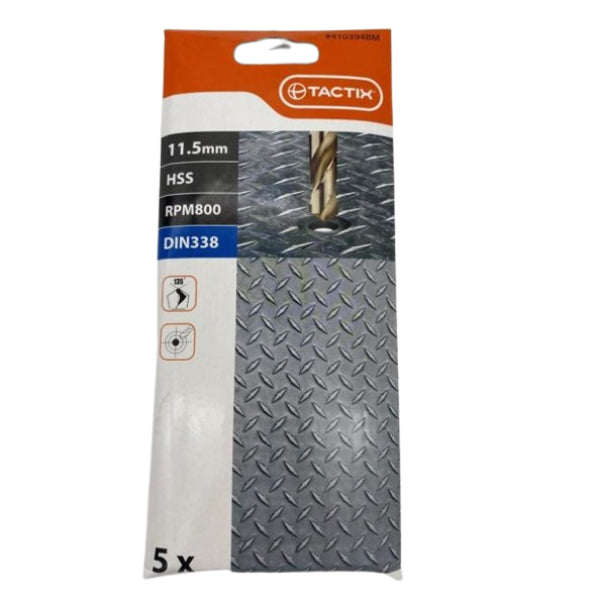 410394BM - Cobalt HSS Twist Drill Bit Set 11.5mm