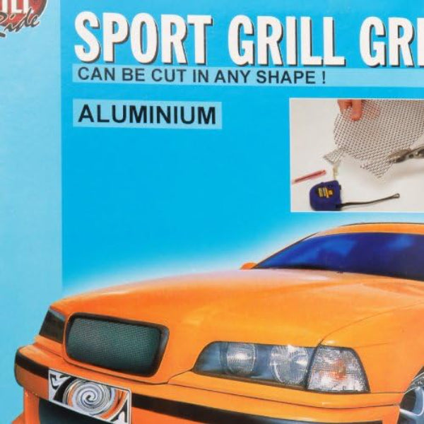 AR27496 - All Ride Grill Mesh 'Sports' 900mmX200mm Aluminium Silver
