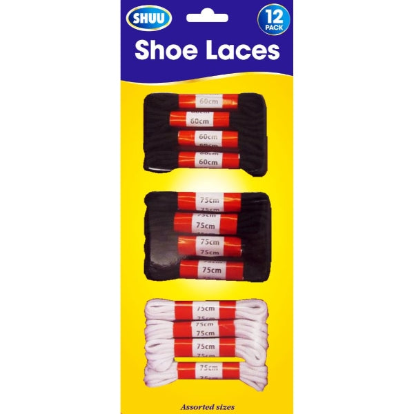 5360 - 12pc Shoe Laces Set