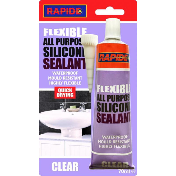 5568 - Silicone Sealant Clear 70ml