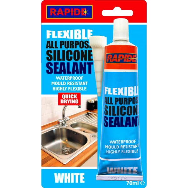 5569 - All Purpose Silicone Sealant White 80ml