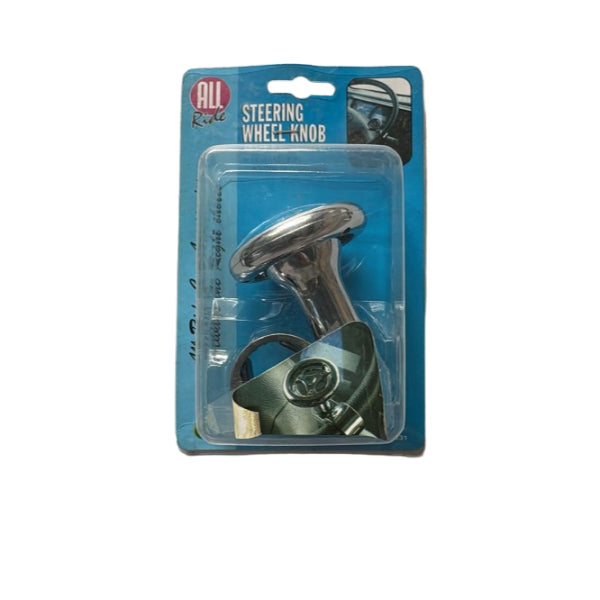 AR30831 - All Ride Steering Wheel Knob 'Steering Wheel Design' Chrome