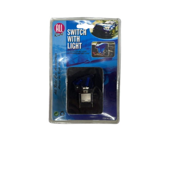 AR26238 - All Ride Flick Switch 12v With Light Blue