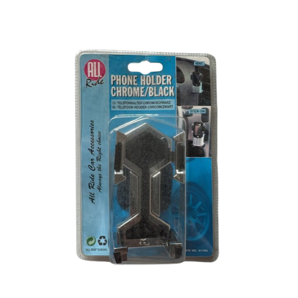 AR91763 - All Ride Mobile Phone Holder Chrome/Black