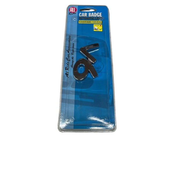 AR91883 - All Ride Deco Badge Chrome V6