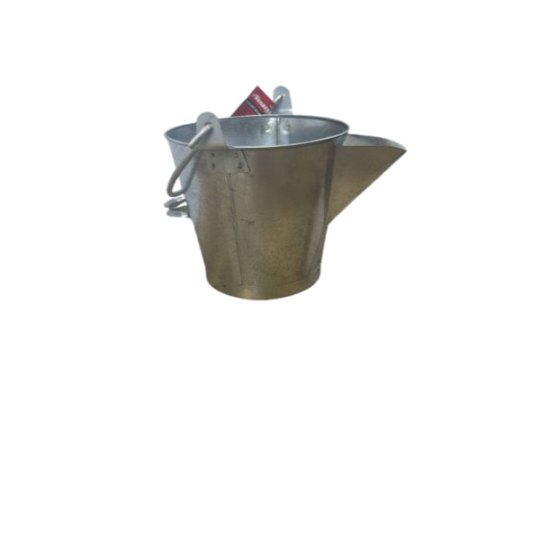 CT0278 - Galvanised V Lipped Tar Bucket New Improved Model — Neilsen Tools