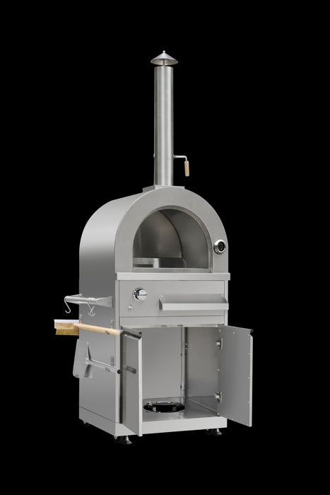 CT0261  - Pizza Oven - Stainless Steel, Gas & Wood Powered