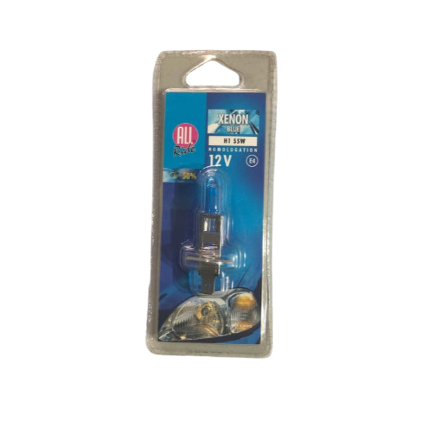 AR01227 - All Ride Headlamp Bulb 1pc Xenon (Laser Blue) H1 12v 55w