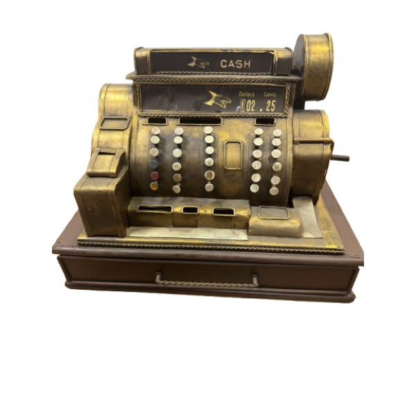 84076 - Cash Register Metal Ornament