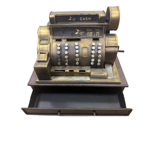 84076 - Cash Register Metal Ornament