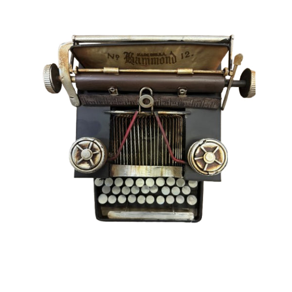 84077 - Vintage Typewriter Ornament Money Box