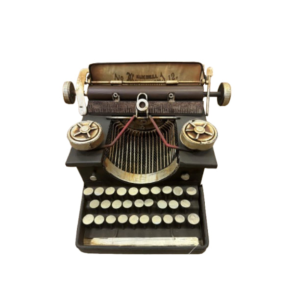 84077 - Vintage Typewriter Ornament Money Box