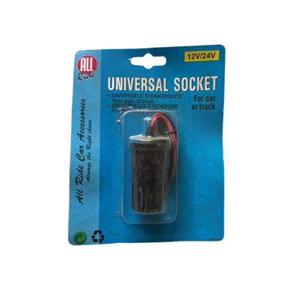 AR00032 - All Ride Cigarette Lighter Plug Socket 12 24v With Wire