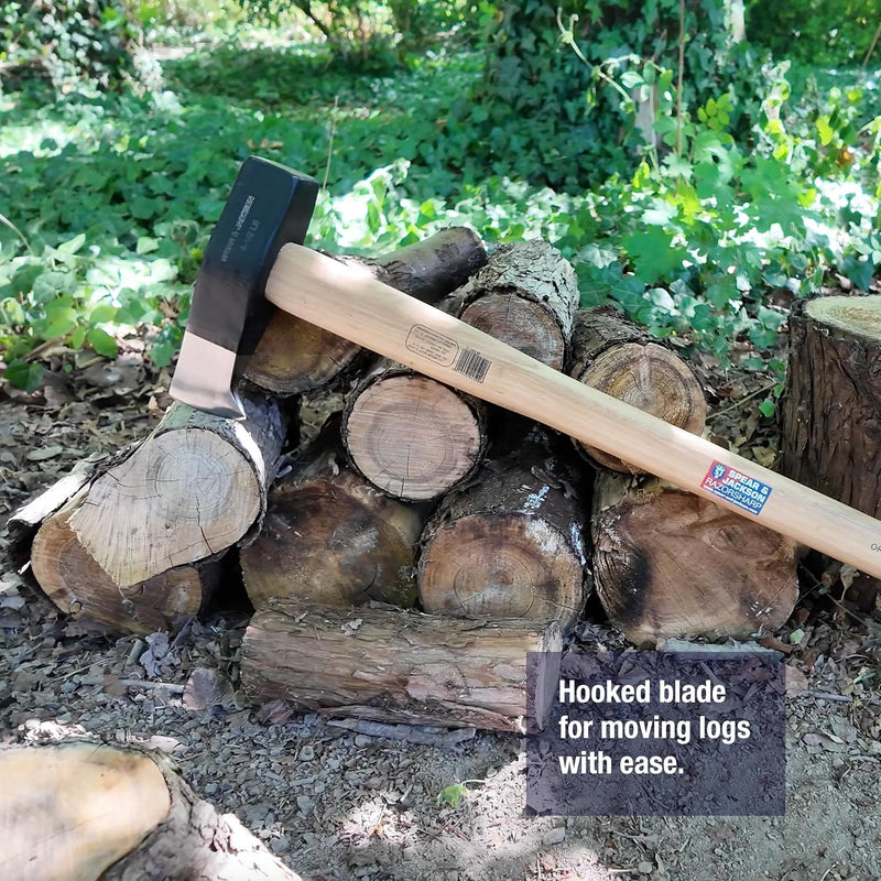3765LM - 6.5lb Log Splitting Maul Hickory Shaft /  Spear & Jackson