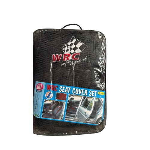 AR27618 - Seat Cover Set 6PC 'WRC' Red