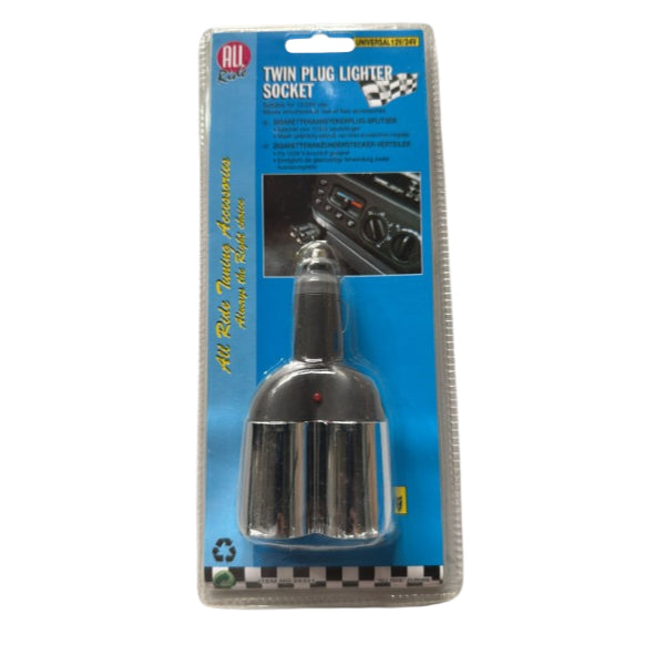 AR28331 - All Ride Cigarette Lighter Plug Socket 2-Way