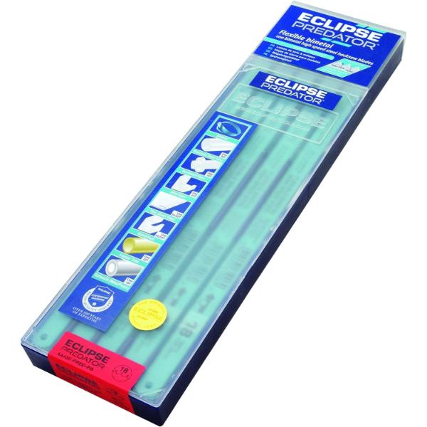 AA45E-PRED-PB - Eclipse Professional Tools Predator Bimetal Saw Blades 12" x 18 TPI (Pack of 100)