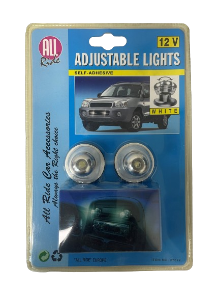 AR27377 - All Ride Interior Light 12v Adjustable 2pc Led White