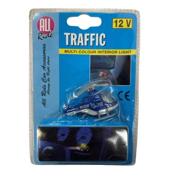 AR27395 - All Ride Interior Light 12v Helicopter Led Multi Colour Blue/Red/Green