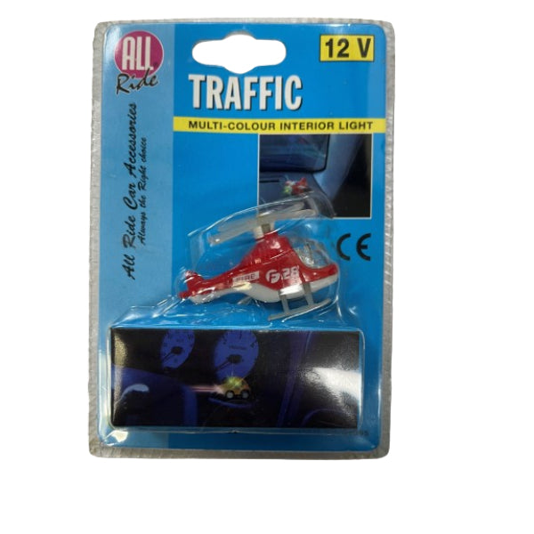 AR27395 - All Ride Interior Light 12v Helicopter Led Multi Colour Blue/Red/Green