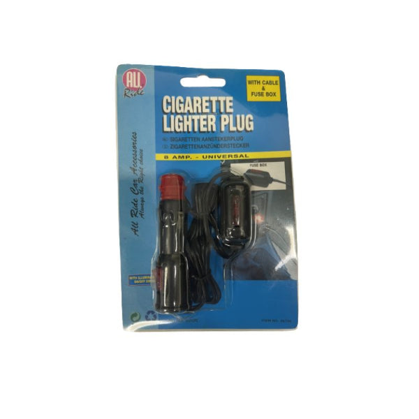 AR28738 - All Ride Cigarette Lighter Plug 8 Amp With Switch