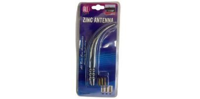 AR36204 - All Ride Antenna Aerial Mast Zinc Curve Large