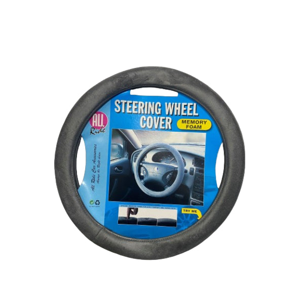 AR11532 - All Ride Steering Wheel Cover 'Memory Foam Grey