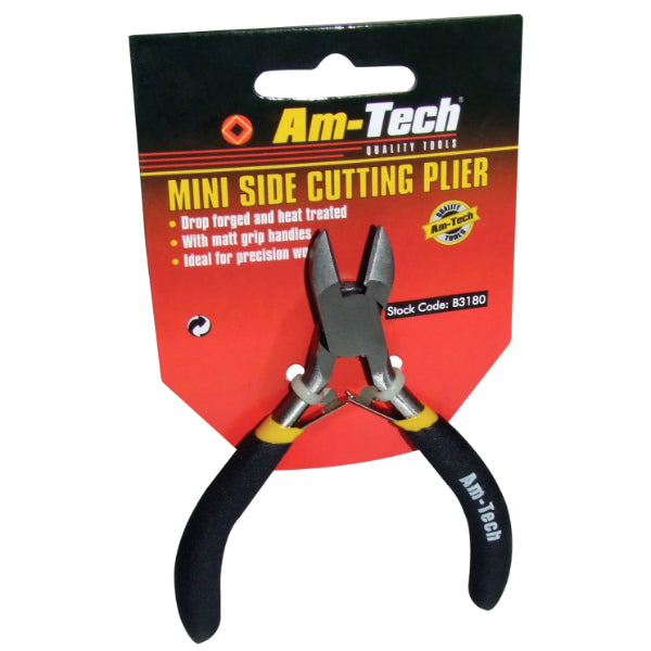B3180 - Compact Spring-Loaded Mini Side Cutting Pliers