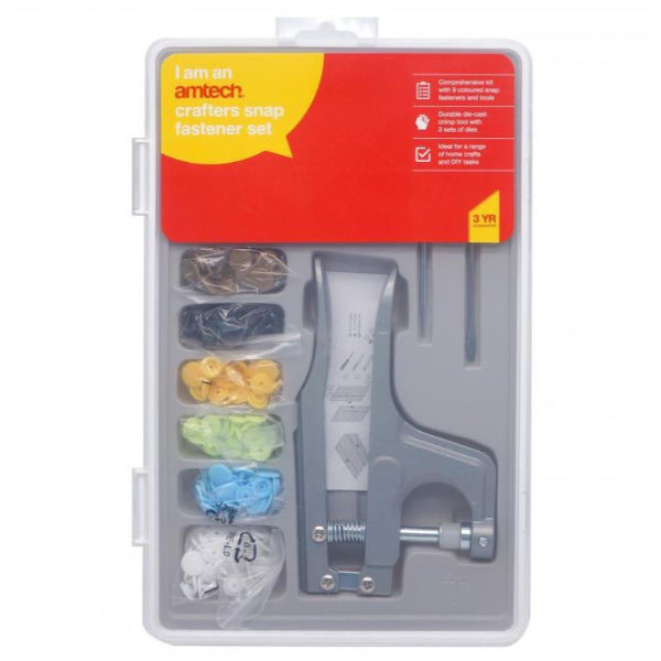 B3730 - Crafters Snap Fastener Set 106pc