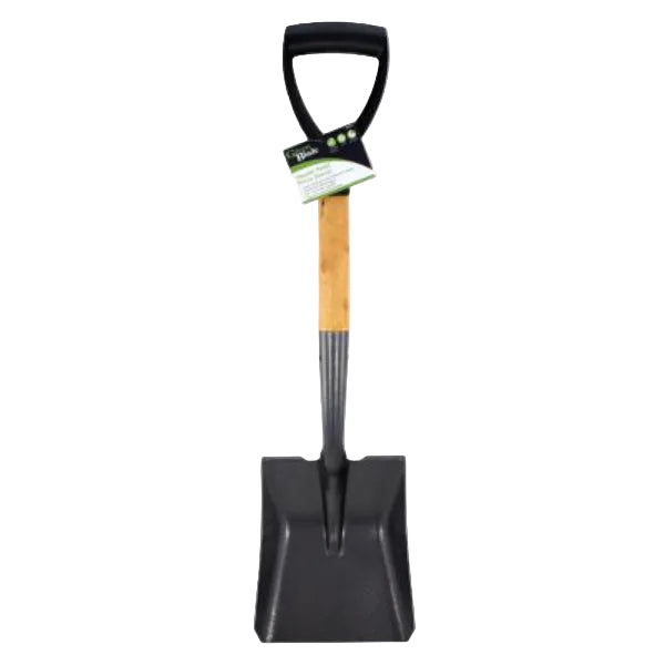 GS171 - Square Head Microp Shovel With Wooden Handle