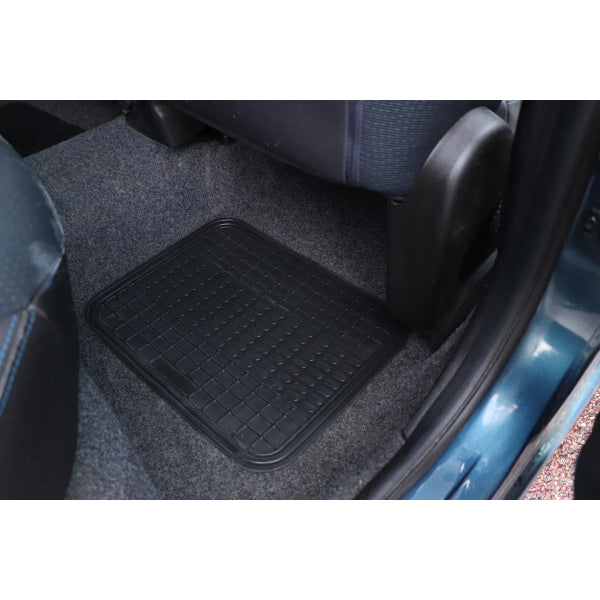 BRMS - 4pc Rubber Mat Set Black